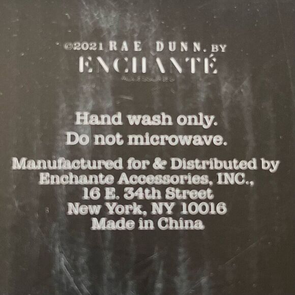 Rae Dunn Stemless Christmas Glasses  New On Box - Picture 4 of 4